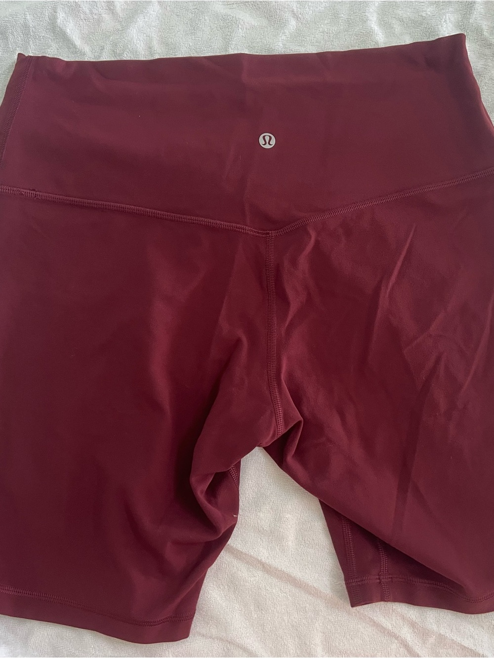lululemon athletica Women's Wine High-Rise Bike Shorts